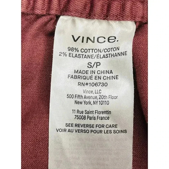 Vince NWT Men’s canvas garment dye short size Small - Picture 8 of 10